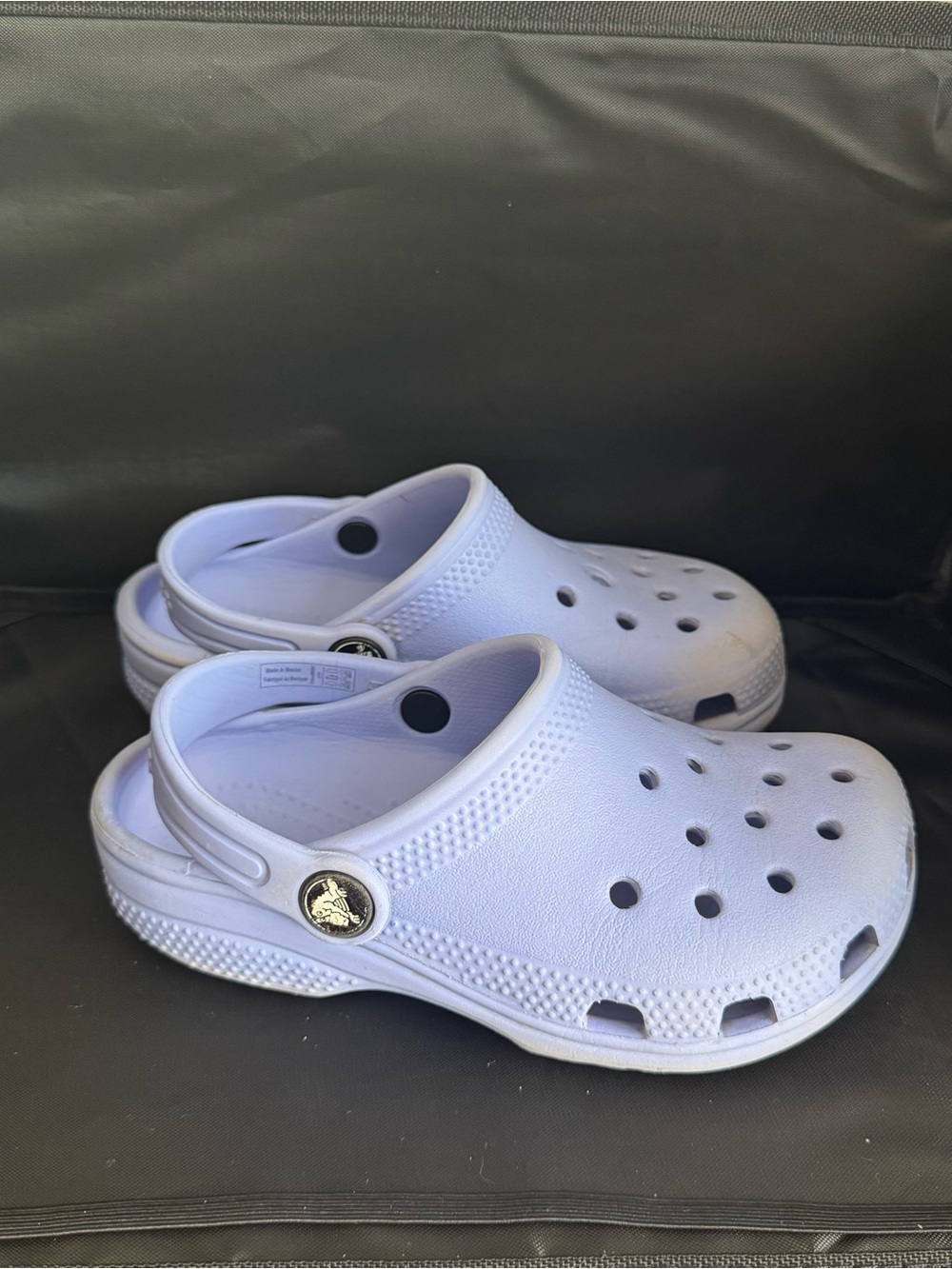Crocs Classic Kids Clogs, Light Purple/Lavender, Size C-11